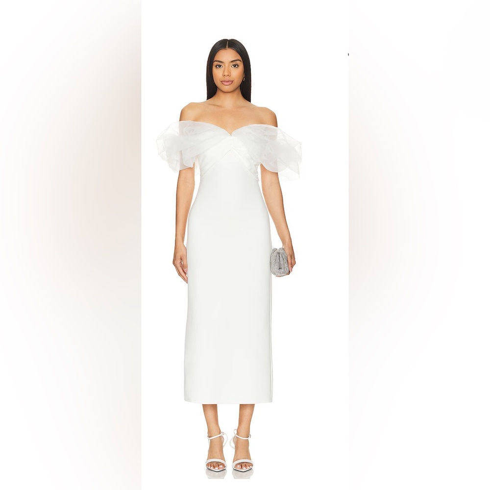 Line and Dot Starlet Midi Dress